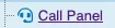 Call Panel menu option