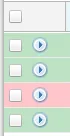 Voicemail action buttons