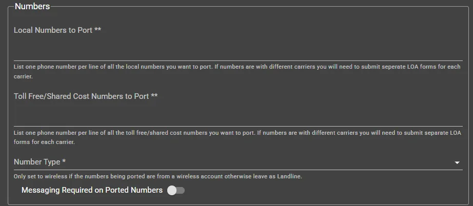 Numbers
