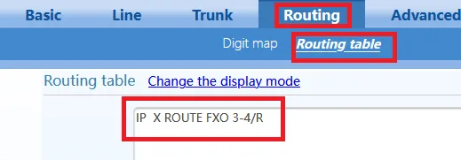 routing