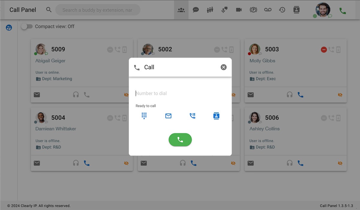 Soft Phone Call