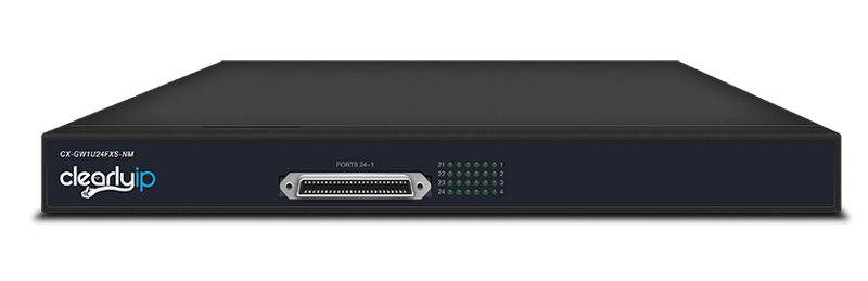 14IP 24 Port Non-Modular Analog VoIp Gateway-front