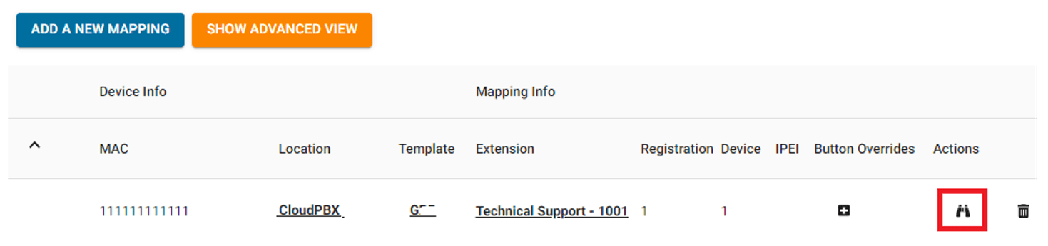 Phone Mappings